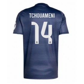 Real Madrid Aurelien Tchouameni #14 Borta Kläder 2025-26 Kortärmad